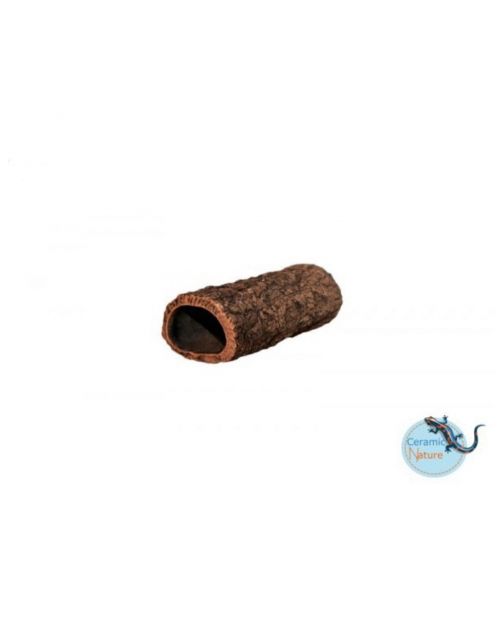 Ceramicnature Catfish Cave - Aquarium - Ornament - 16xø5 cm Grijs S