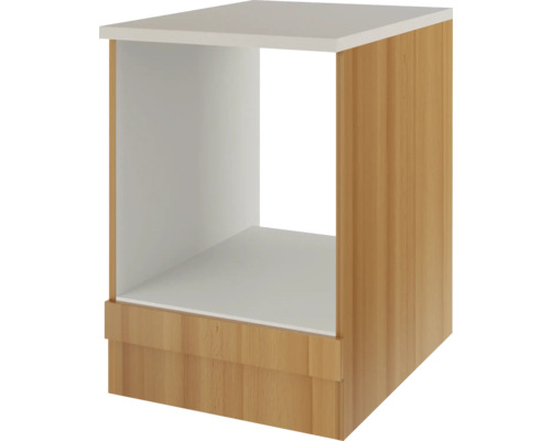 Flex Well Nano oven ombouwkast, BxDxH 60 x 60 x 85 cm, beuken mat, gedemonteerd
