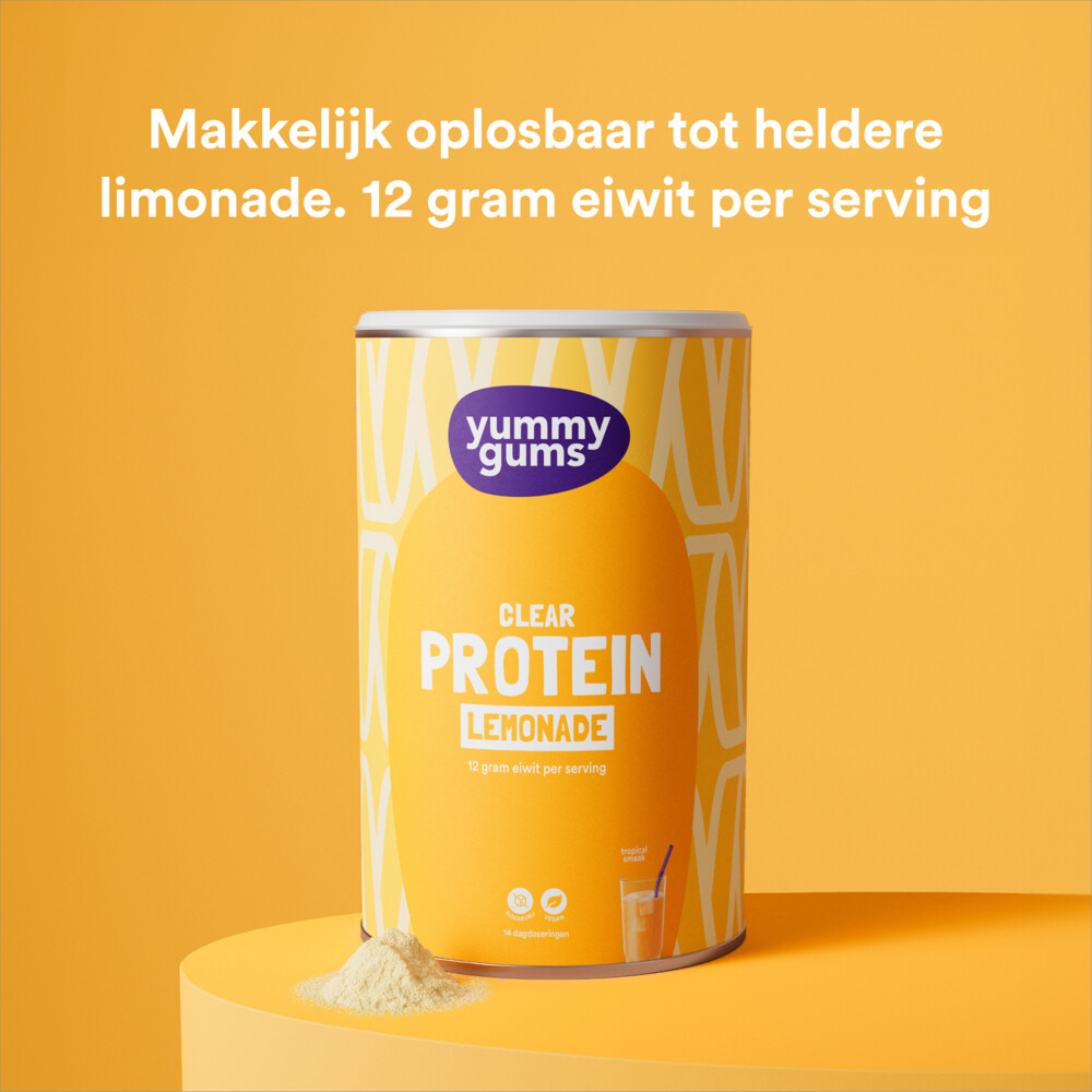 Yummygums Clear Protein Lemonade224 gr