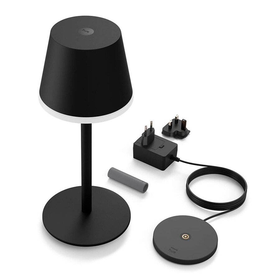 Philips Hue Go Lampe à poser portable - Noir