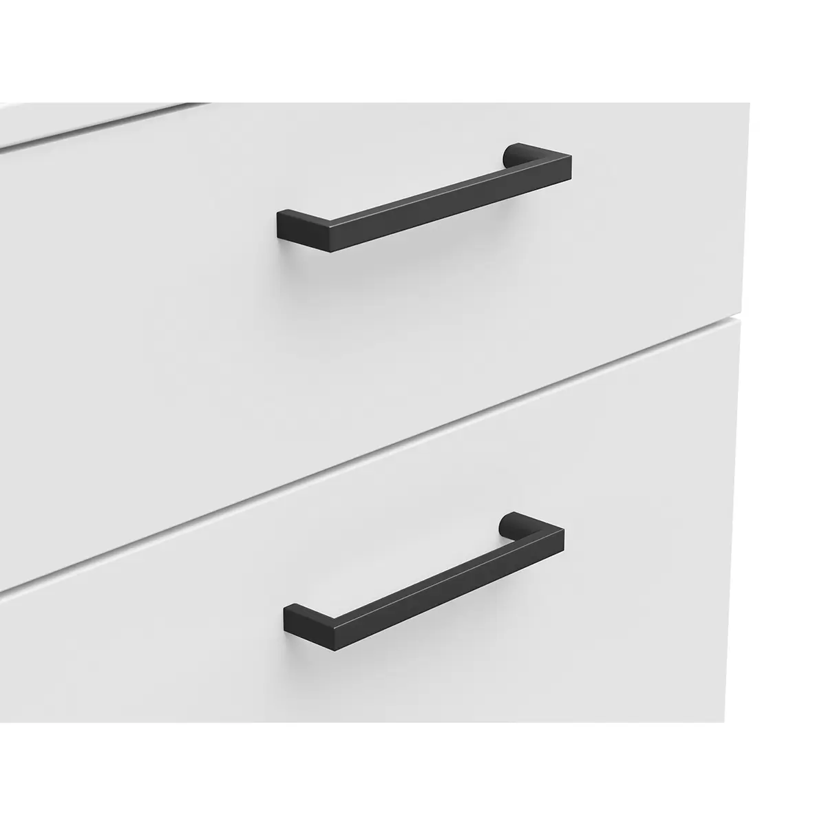 Kommode 1T1L Cabinet weiss