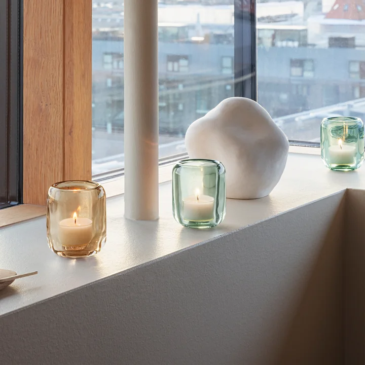 Eva Solo - Acorn Teelichthalter, rose (2er-Set)