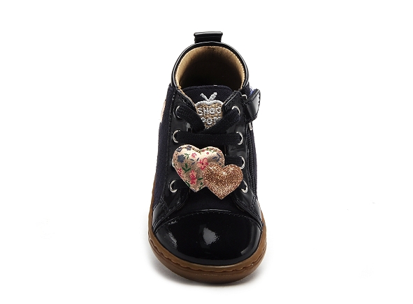 Shoo pom boots bottine bebe bouba heart bleu