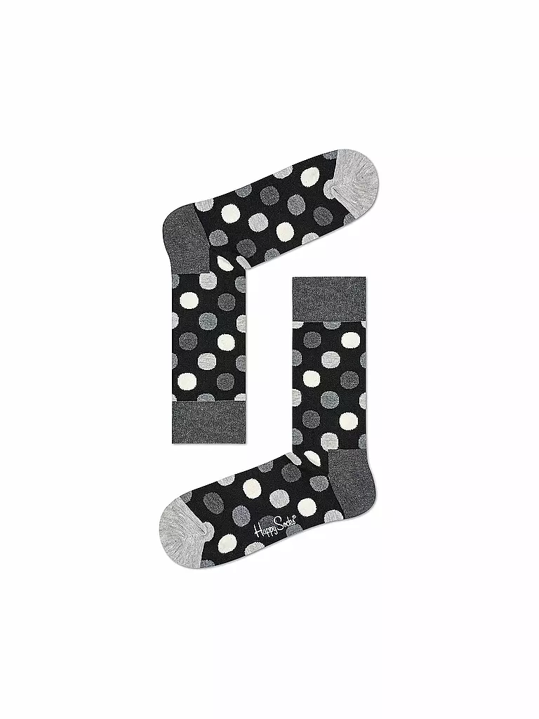 HAPPY SOCKS Damen Geschenkset 4-er Pkg. BLACK&WHITE 36-40 black schwarz
