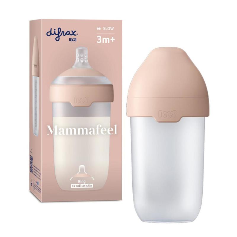 Difrax Lovi Mamma Fles 250 ML 1st