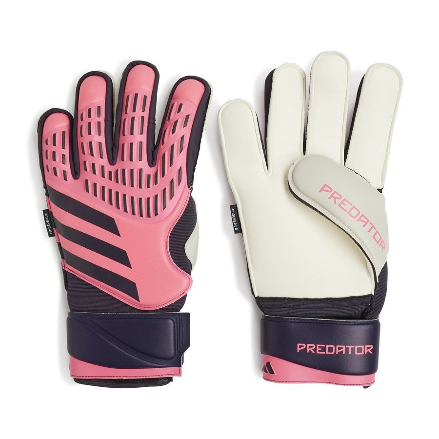 adidas Gants de Gardien Predator Match Fingersave Vivid Horizon - Turbo/Aurora Black