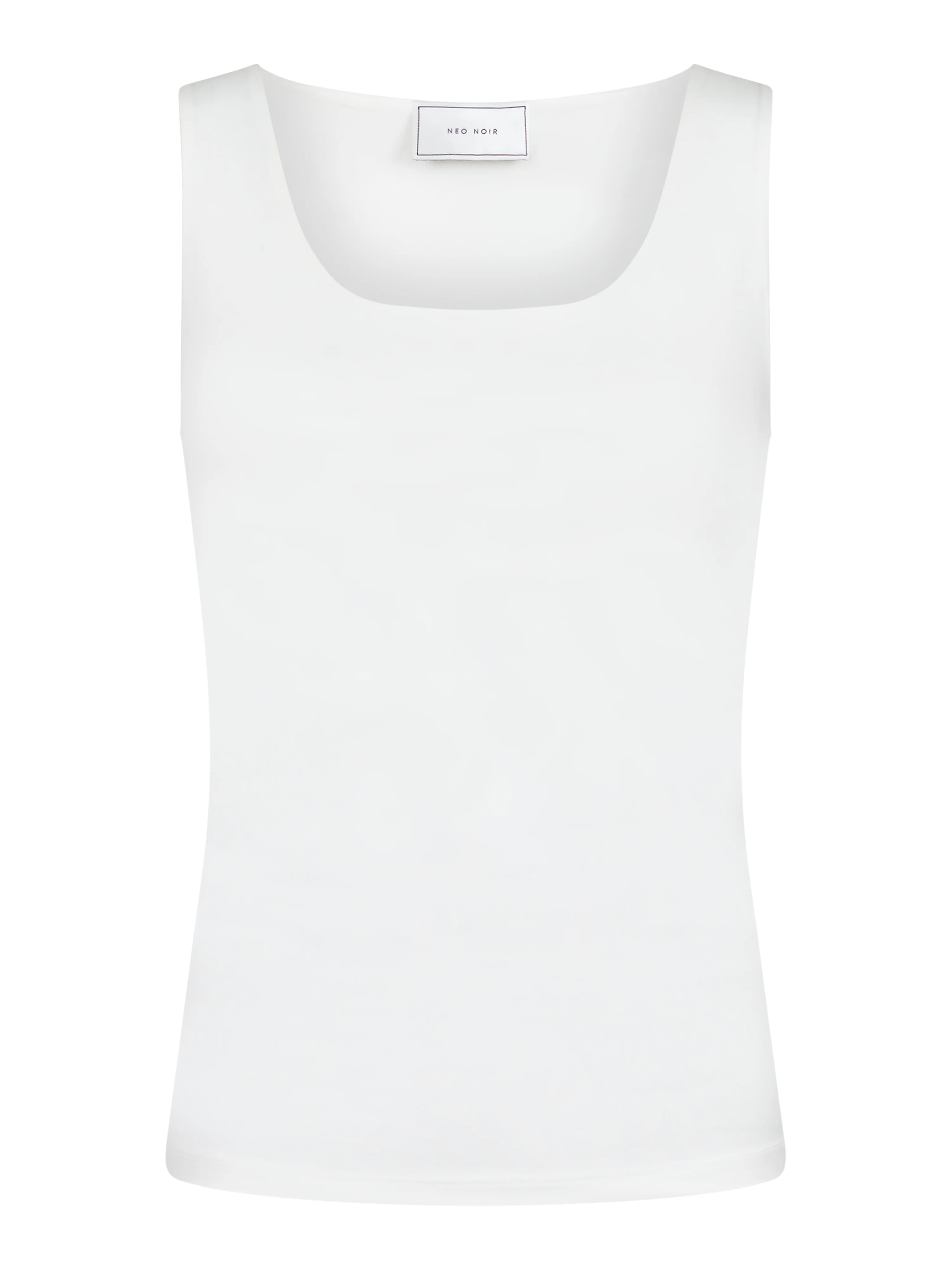 Neo Noir  Sophia Jersey top - hvid