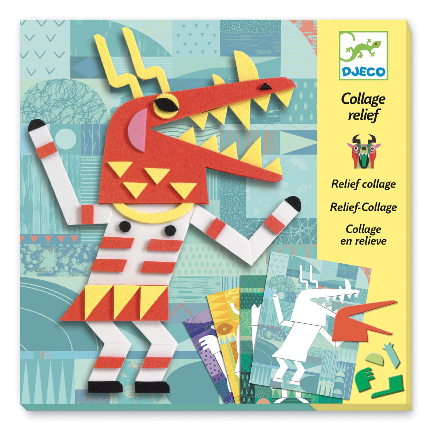Djeco Collage Monsters