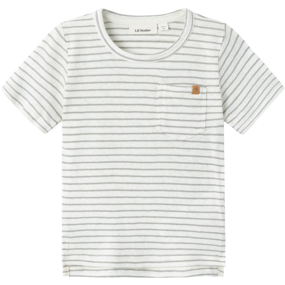 Køb Lil'Atelier Limestone Coconut Milk Hektor T-Shirt