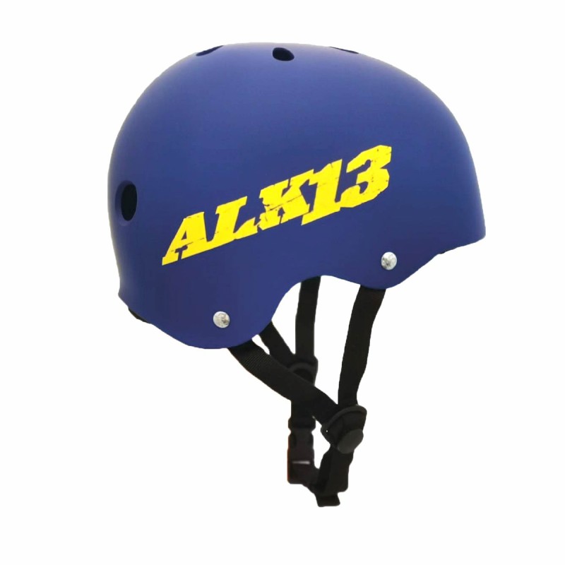Casque ALK13 H2O+ Blue Elec - Yellow logo - The Corner Shop