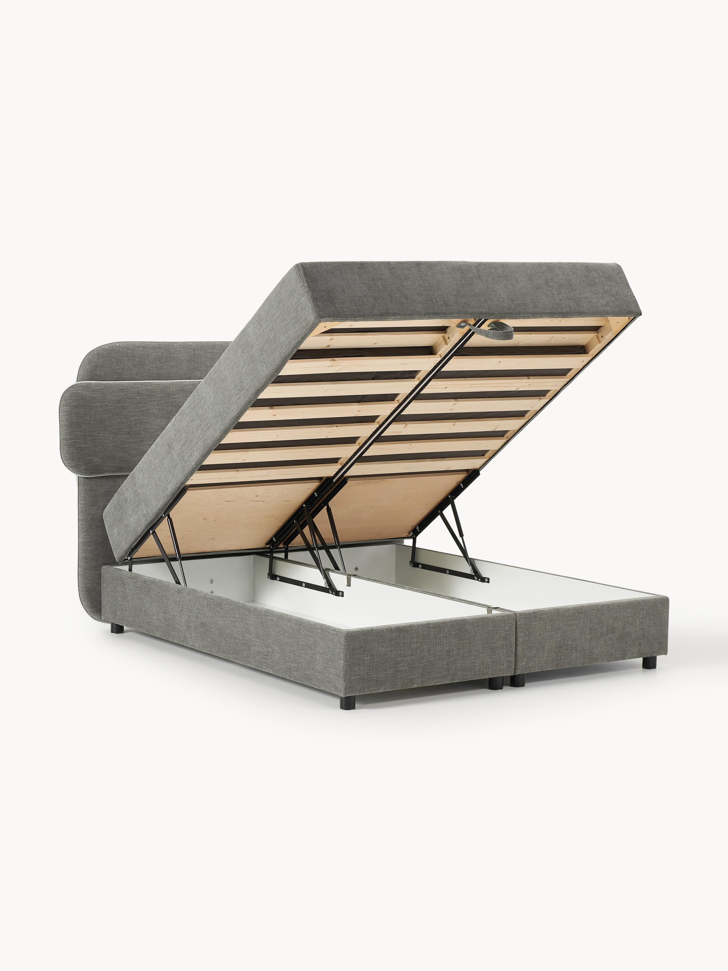 Boxspringbed Enrica met opbergruimte