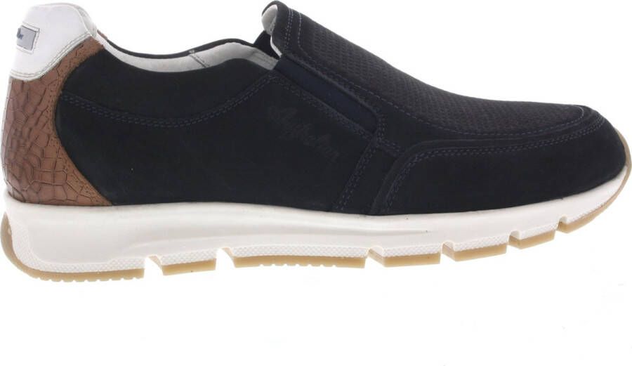 Australian Heren Instappers & Mocassins Eagle Blue Donkerblauw