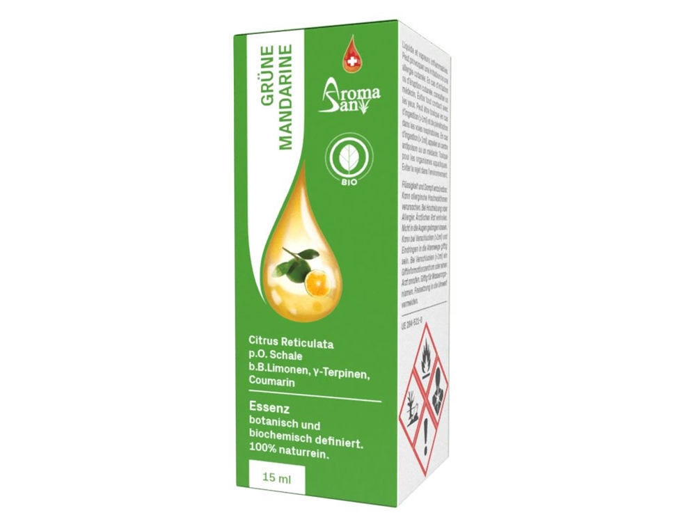 Aromasan Mandarine<br>15 ml, Ätherisches Öl, in Schachtel Bio