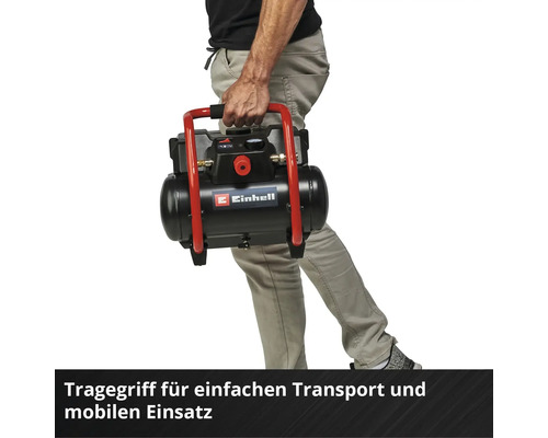 Einhell TE-AC 36/150 Li OF accucompressor. Accu en lader niet inbegrepen.