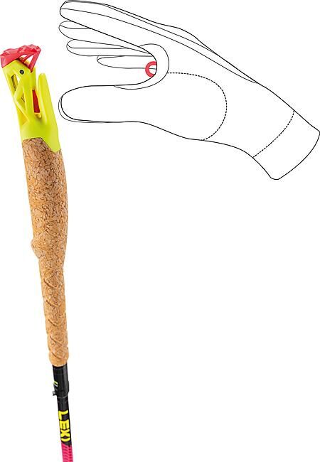 LEKI - BATON DE TRAIL ULTRATRAIL FX ONE CARBON