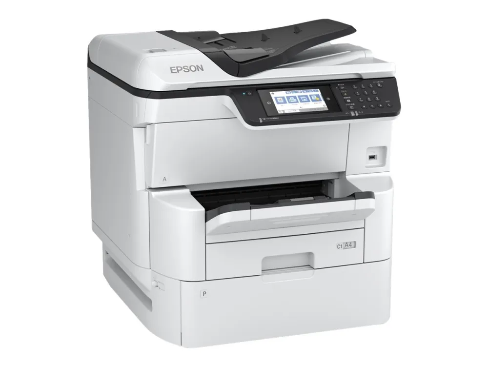 Epson WorkForce Pro WF-C878RDWF - Multifunktionsprinter - farve - blækprinter - A3 (297 x 420 mm) (original) - A3 (medie) - op til 22 spm (kopiering) - op til 24 spm (udskriver) - 335 ark - 33.6 Kbps - Gigabit LAN, Wi-Fi(n), USB 3.0, USB 2.0 vært