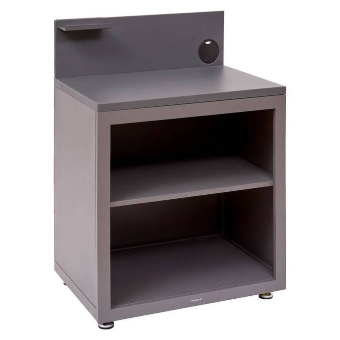 Module avec étagère pour cuisine d'été OXYANA Graphite