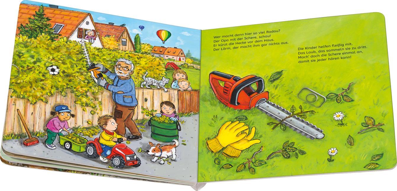 Spielen, Hören, Staunen: Garten. Ein Soundbuch ganz ohne Batterie und Elektronik