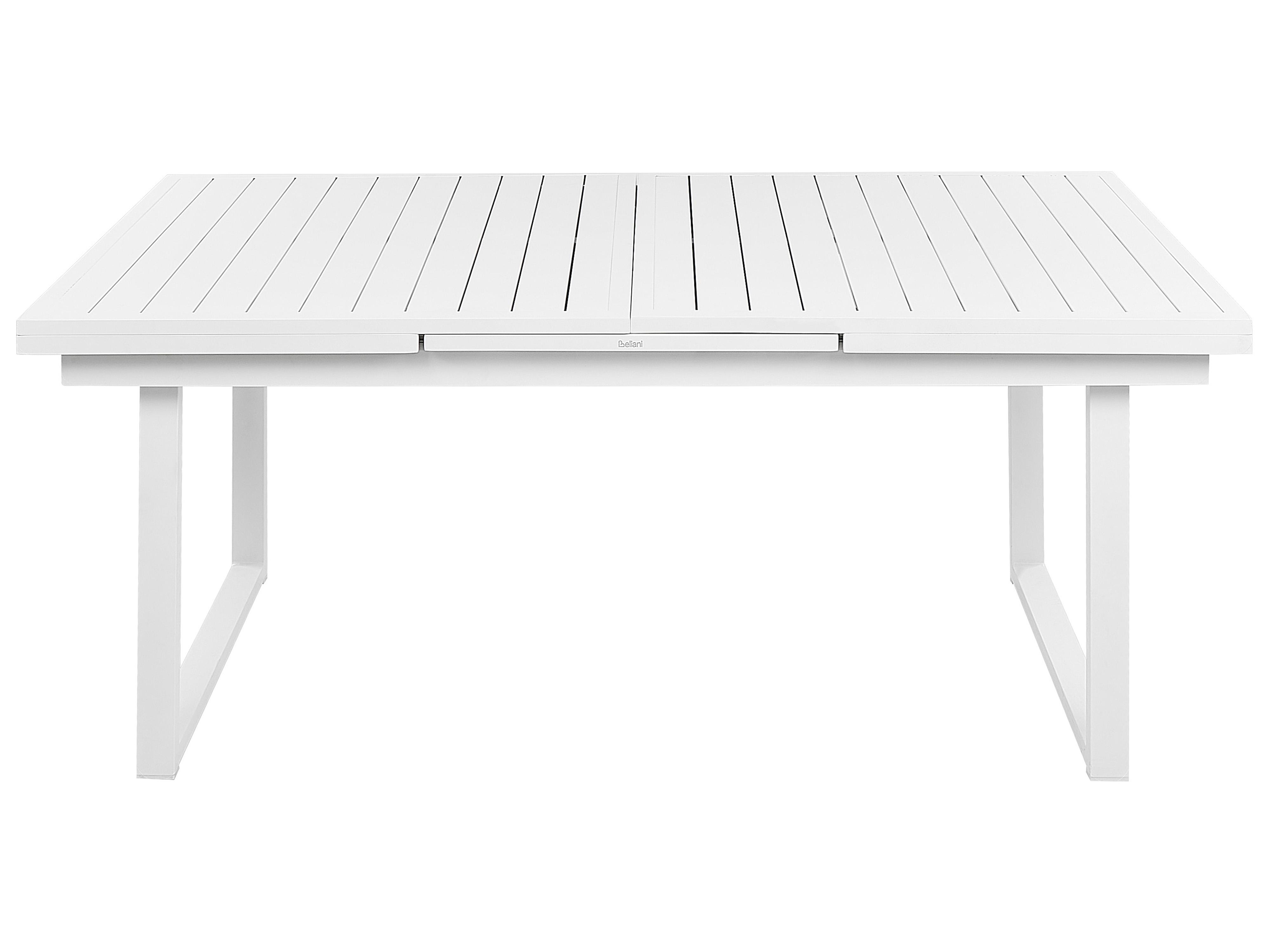 Tuinset 8-zits VALCANETTO/BUSSETO Metaal Wit