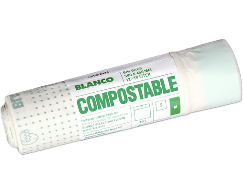 Blanco composteerbare vuilniszak M 15-19 liter