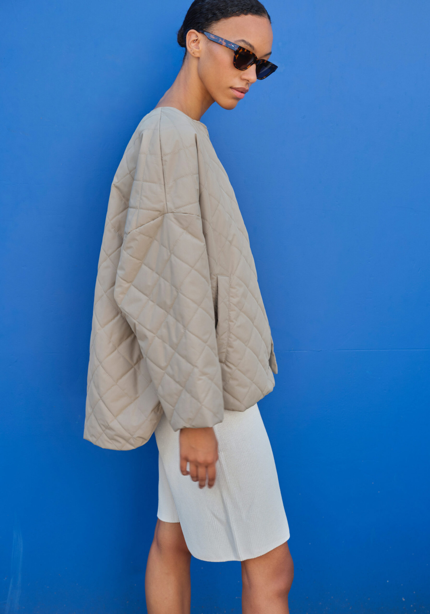 Embassy of Bricks and Logs Steppjacke Mona Jacket Pale Olive