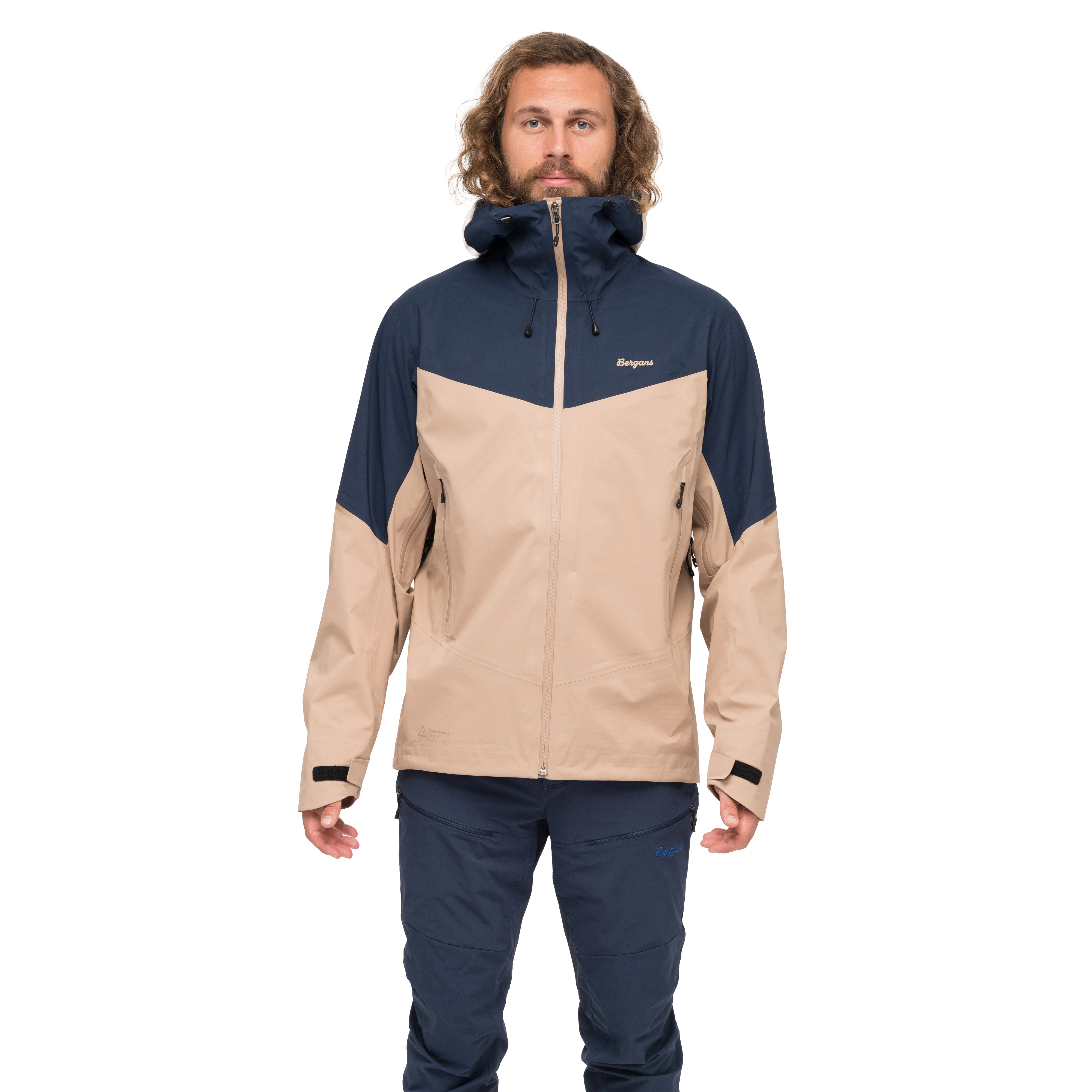 Rabot Allround 3L Shell Jacket Men Warm Sand / Navy Blue