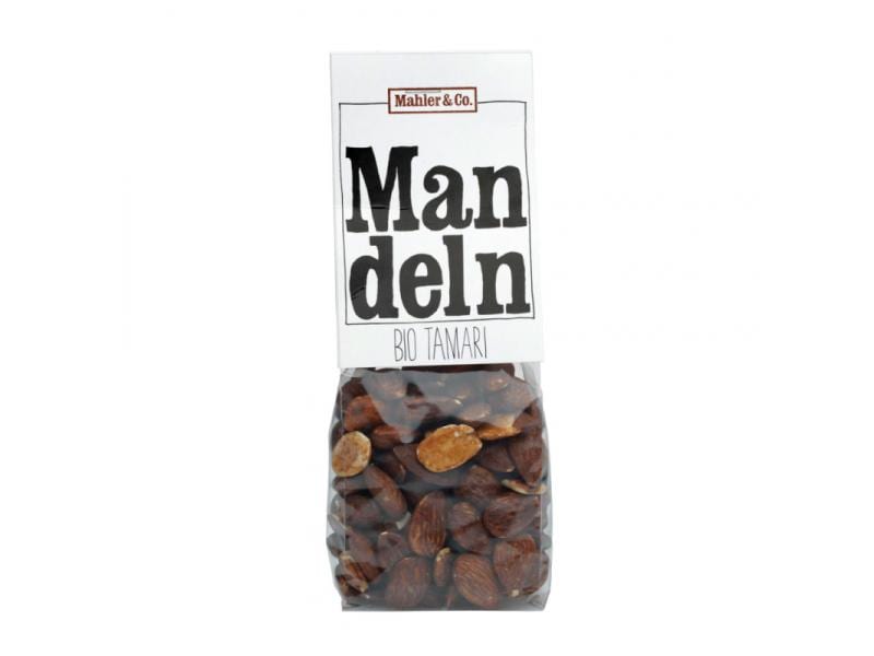 Mahler & Co. Beutel Bio  Mandeln gewürzt Tamari 140g Tamari Gewürz-Mandeln