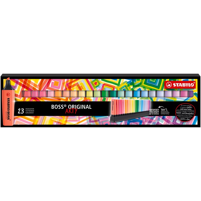 STABILO<br>Highlighter Boss Arty 23 stk