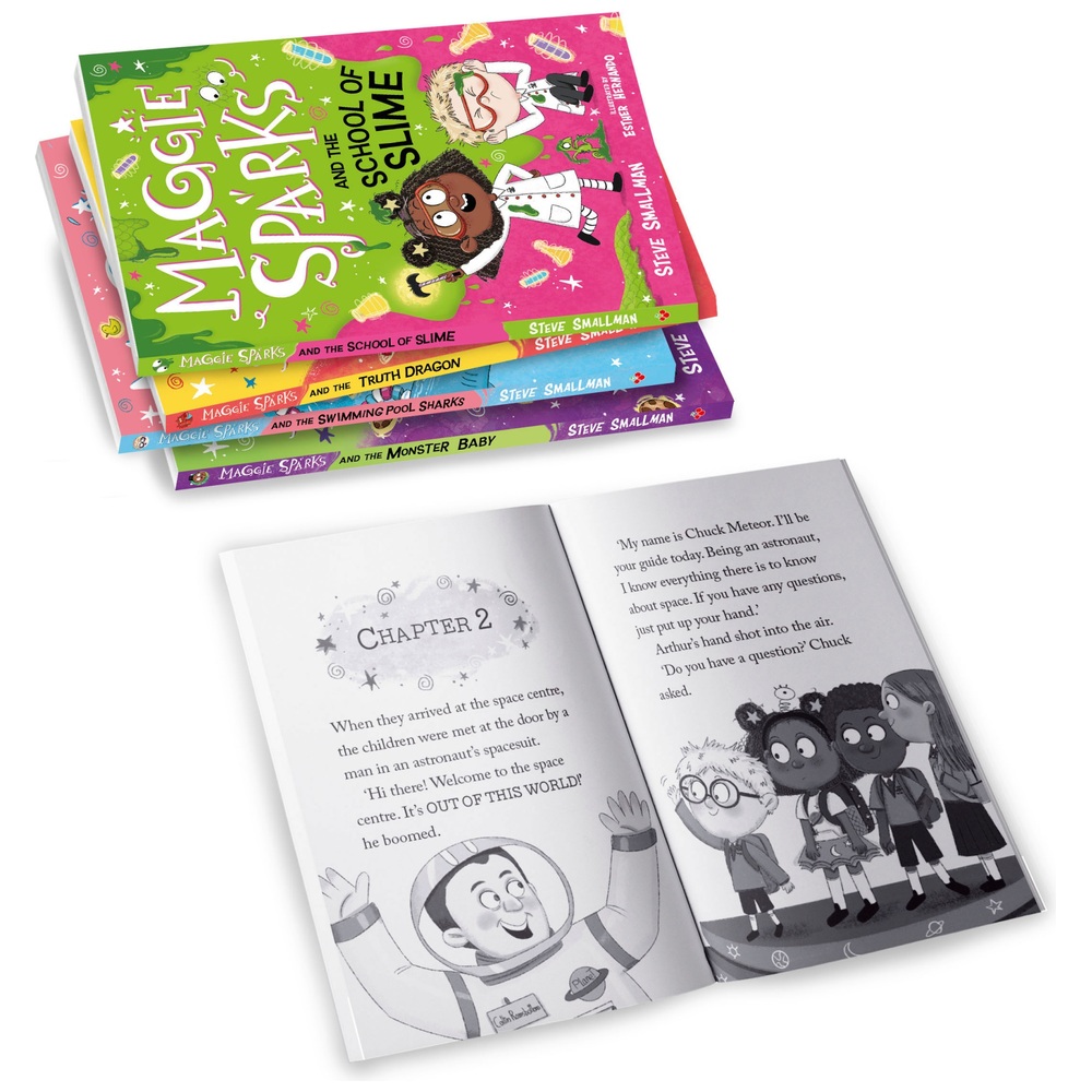 Maggie Sparks Buchsammlung, 5 Taschenbücher von Steve Smallman