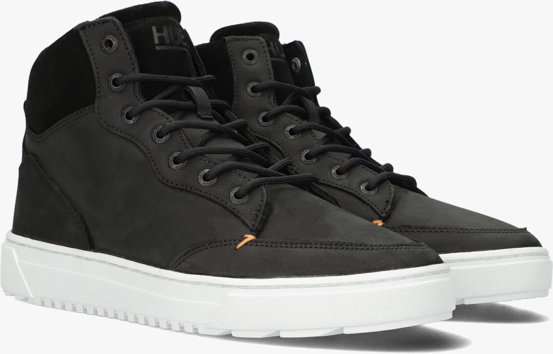 HUB zwarte hub hoge sneaker dundee