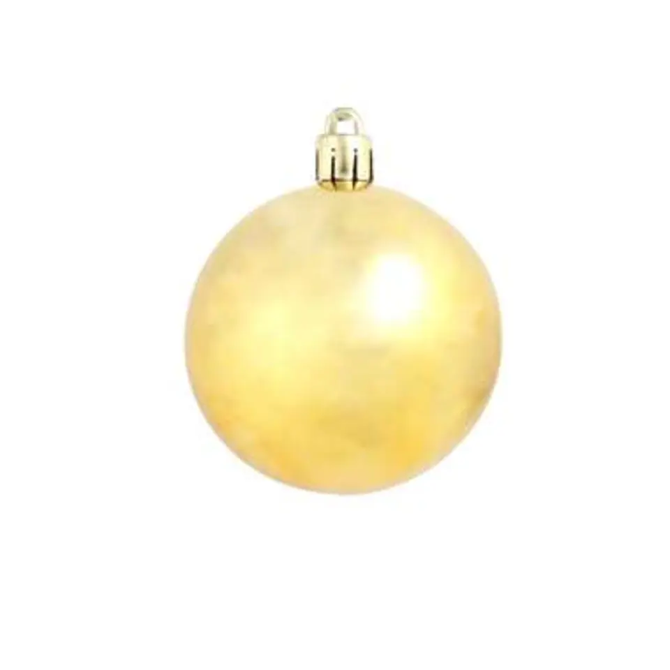 vidaXL - Kerstbal - Goud - Kunststof - 100 stuks