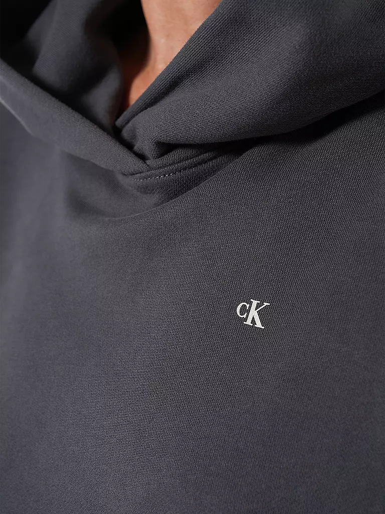 CALVIN KLEIN JEANS Kapuzensweater - Hoodie grau