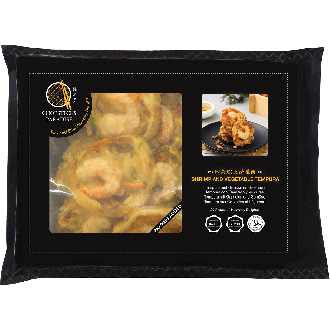 Chopsticks Paradise Garnalen & Groenten Tempura 500g