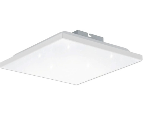 LED plafondlamp 8,5W 1200 lm 4000K 28,7x28,7 cm Calemar-S wit met kristaleffect
