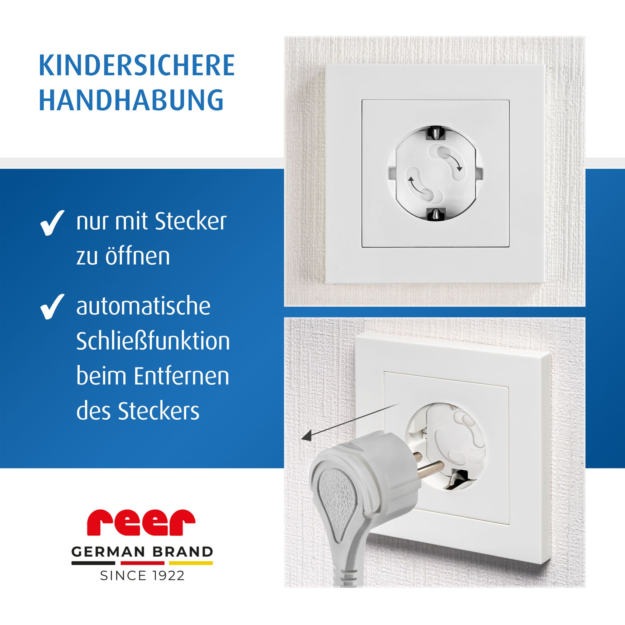 reer Steckdosenschutz zum Kleben