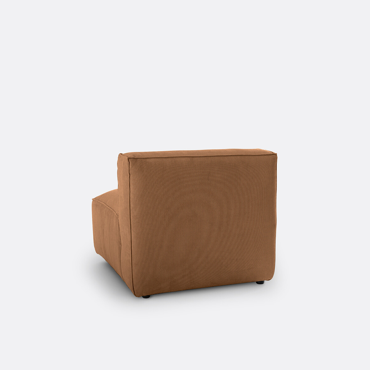 LA REDOUTE INTERIEURS<br>Sofá modular canelado de veludo, Seven