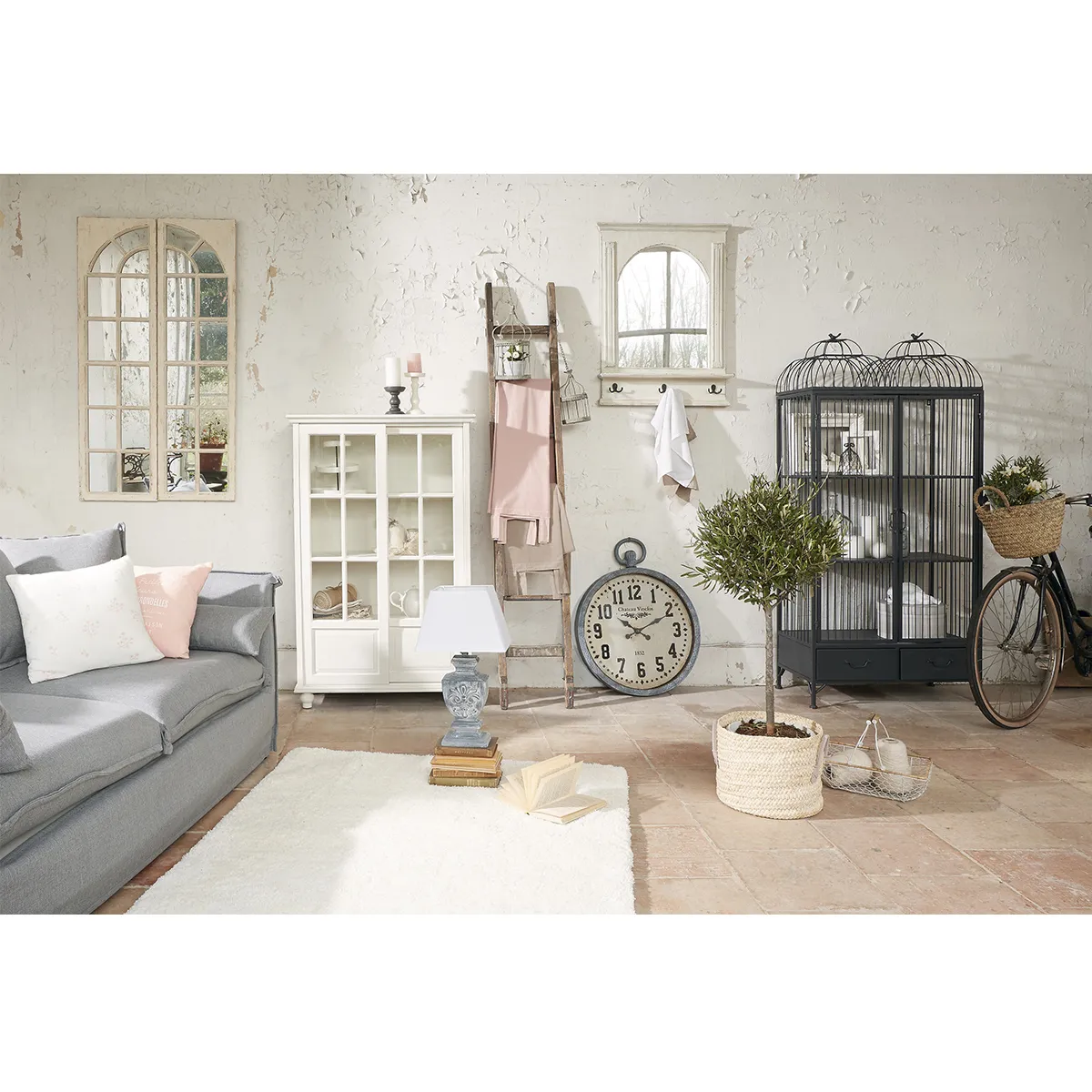 Atmosphera, Createur D'Interieur Atmosphera Bougie Cylindrique Blanc