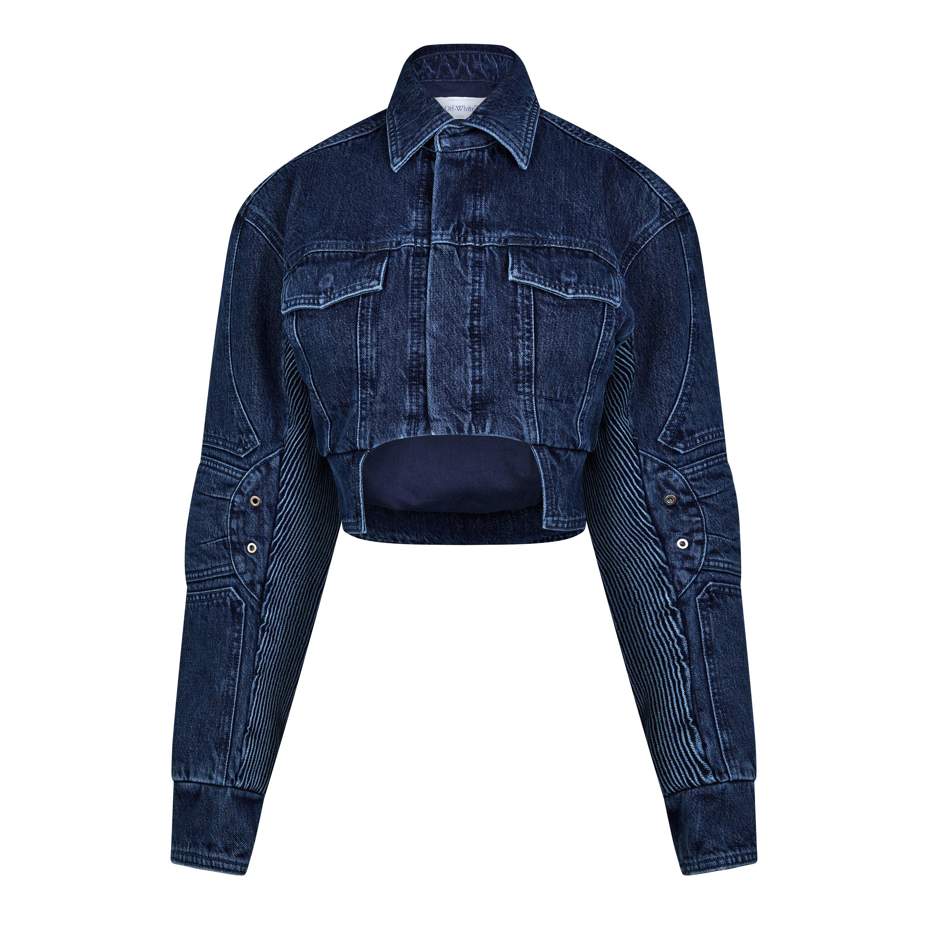 Off White Motorcycle Denim Jacket