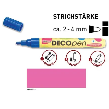 KREUL DecoPen Rosa 2-4 mm