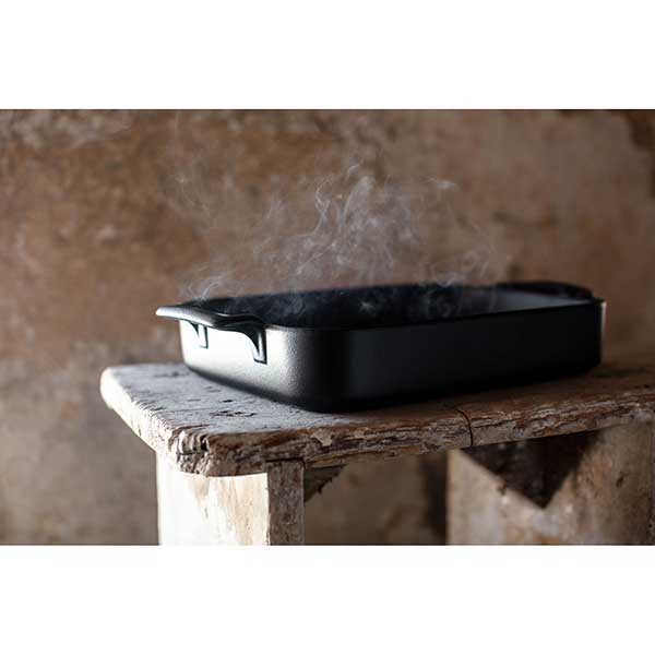 Plat rectangulaire Belle Cuisine Effet Fonte 30 cm Revol