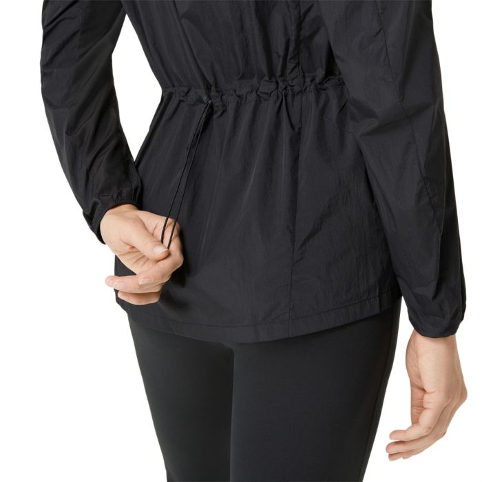 Asics Dame Jakker Road Packable Jacket Sort
