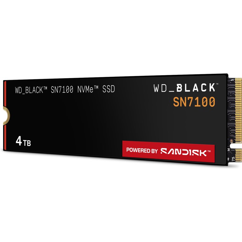 Western Digital Black WD_BLACK SN7100 NVMe 4 To M.2 PCI Express 4.0 3D TLC NAND