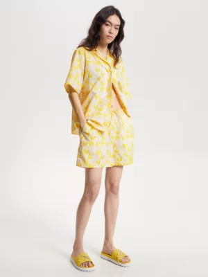 Shorts de pijama Tommy Hilfiger x Vacation com estampa floral