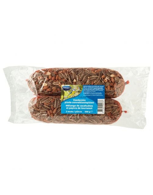 Allbirds&Co Pinda-Zonnebloempittenmix Net A 2 - Voer - 2x250 g
