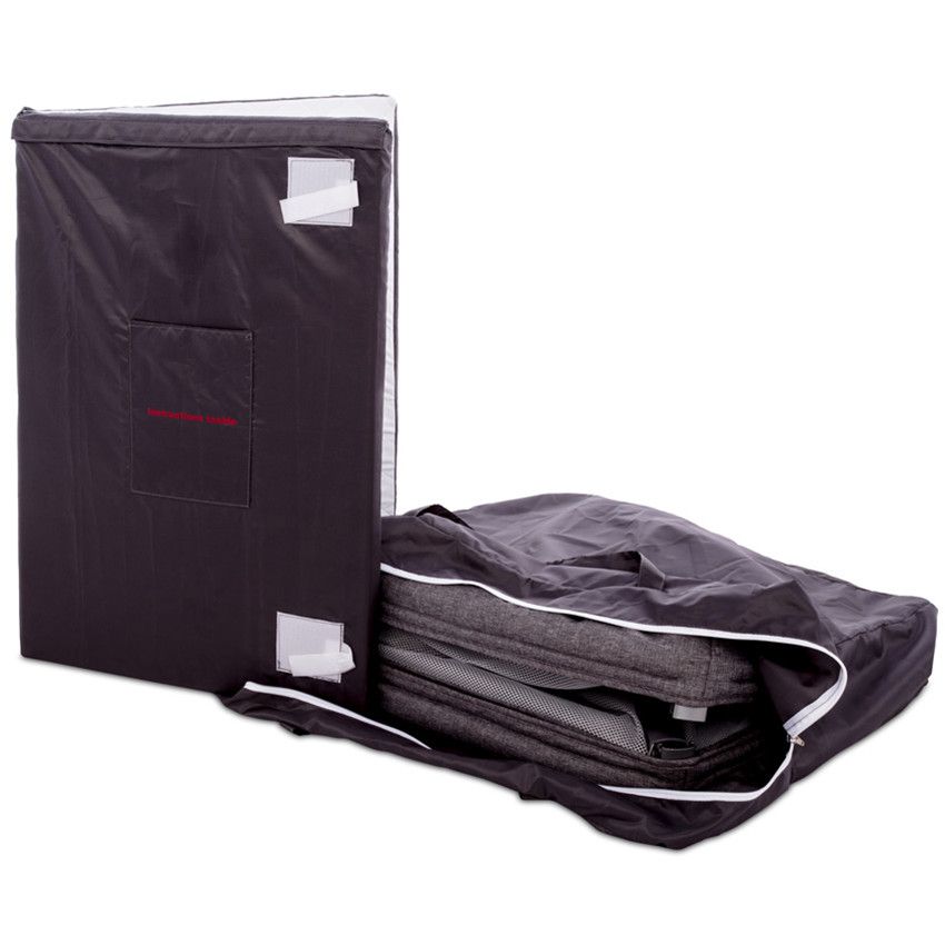 Lit de voyage Easydodo - Gris - Ecru