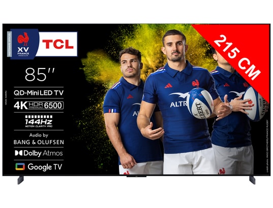 TCL - TV Mini LED 4K 215 cm 85X11K QD-Mini LED Ultra 144Hz