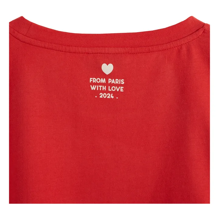 Emile et Ida T-shirt Zaris Coton Bio - Collection Femme | Rouge