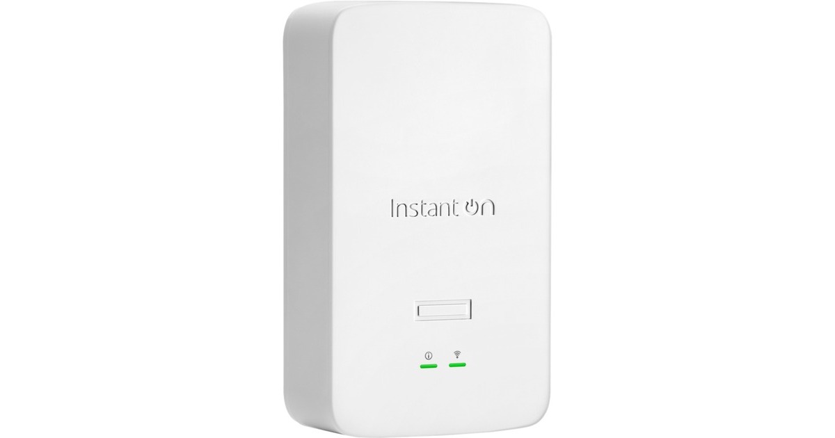 Hewlett Packard EnterpriseInstant On Dual Radio 5‑Pack (RW) AP22D (S1U81A) access point  (Wit, 5 stuks, Wi‑Fi 6 2x2)