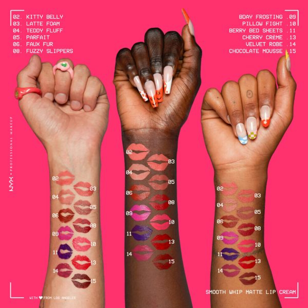 NYX Smooth Whip Matte Lip Cream Bday Frosting4 ml
