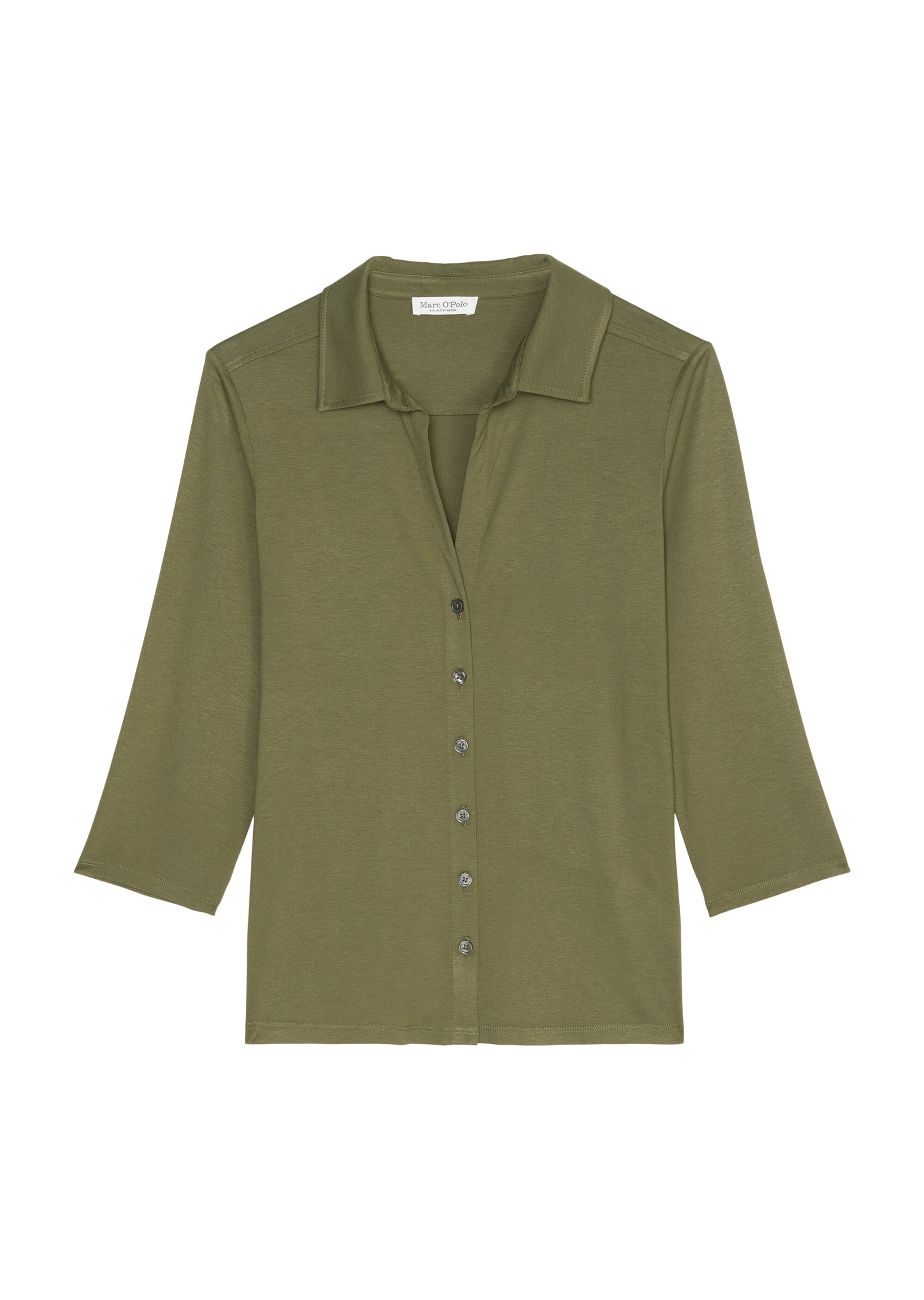 Jersey-Bluse aus LENZING™ ECOVERO™